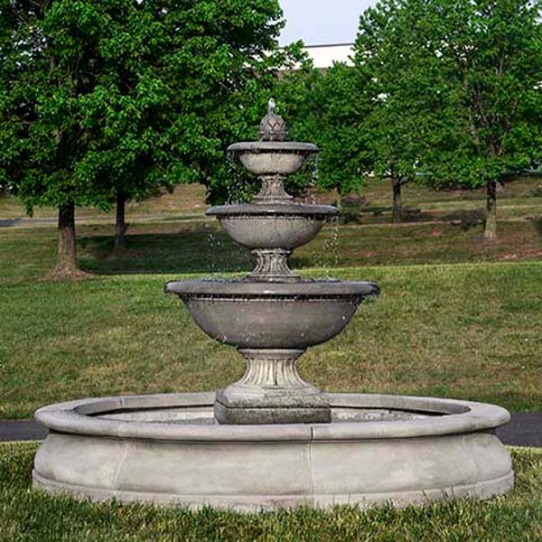 FT-272 Fonthill Fountain in Basin