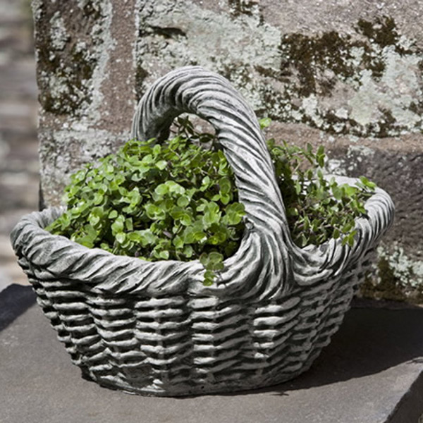 P-263 Basket with Handle Planter (small)