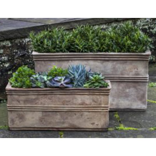 6037-6602 Antico Rectangular Planter-Antico Terra Cotta-Set of 2