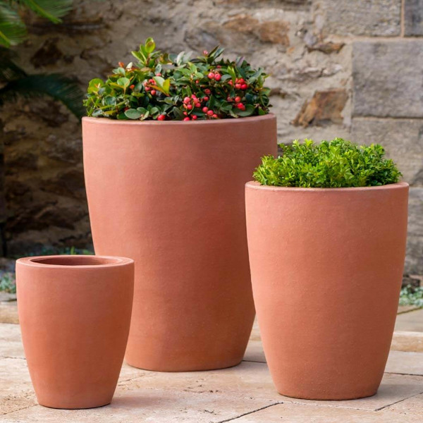 6323-8603 Marta Planter-Terra Rosa-Set of 3