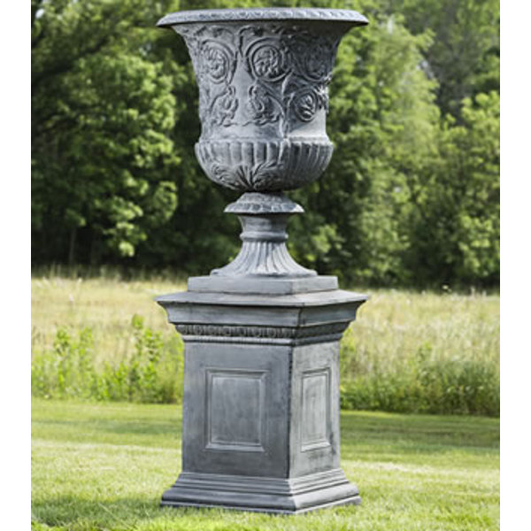 7232457 Kingswood Urn on 7241381 Hillsworth Pedestal-Lead