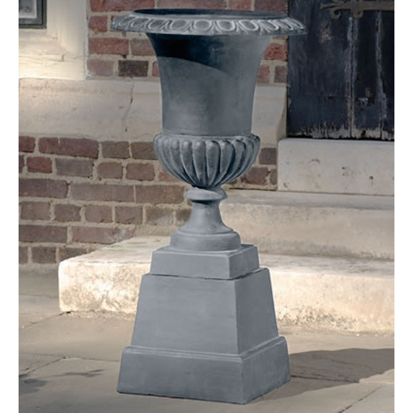 7247262 Glasgow Urn on 7257327 Prestwick Pedestal-Lead