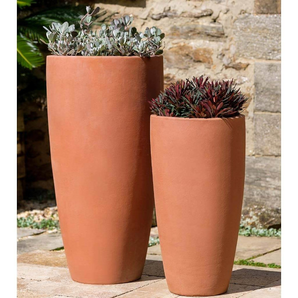 8924-8602 Rioja Planter-Terra Rosa-Set of 2