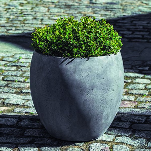 93-200-5104 Urban Drum Planter-Fiber Cement-Set of 4