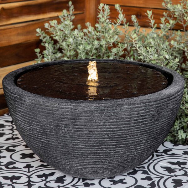 93-301-17501 Arroyo Large Fountain–Black