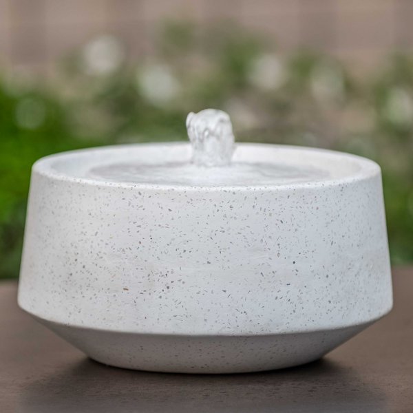 96-210-0501 Scandia Fountain-Terrazzo White