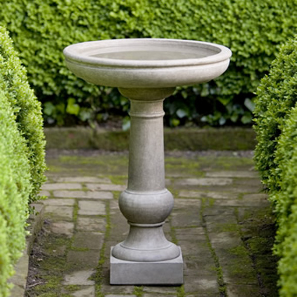 B-120 Williamsburg Tea Table Birdbath