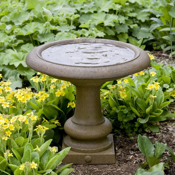 B-126 Williamsburg Summer House Birdbath (1 pc)