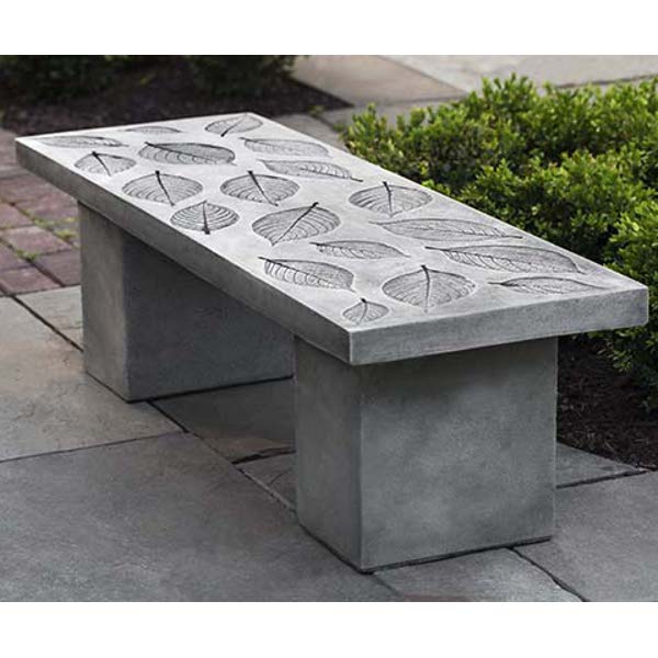 BE-131 Hydrangea Leaf Bench