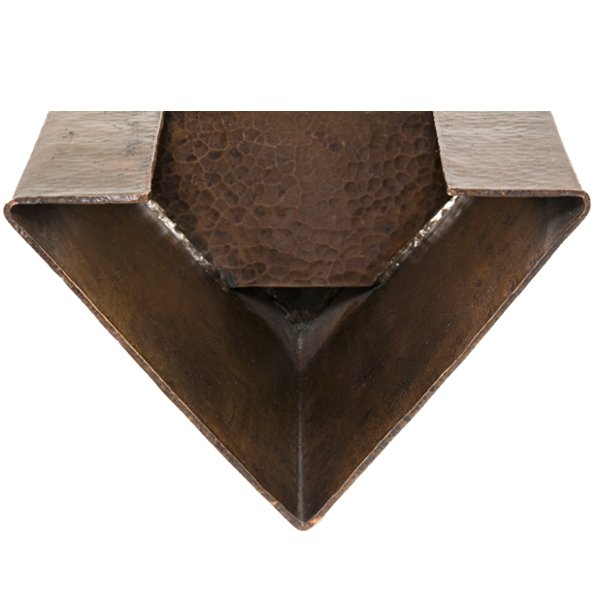 Scupper-Copper Scuper V Shaped 9inch