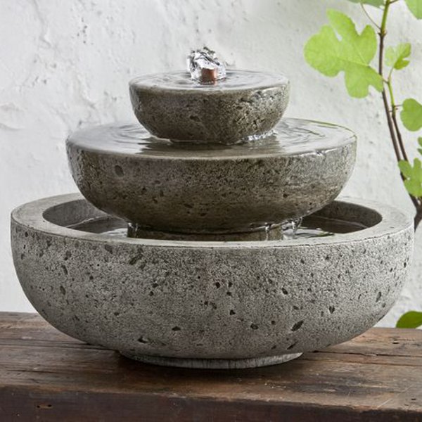 FT-161 Platia Concrete Table Top Fountain