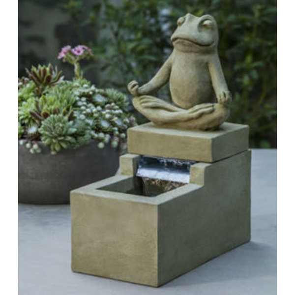 FT-253 Mini Elements Zen Frog Fountain