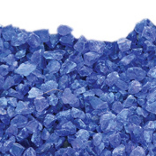 Fire-Crushed Glass-Blue