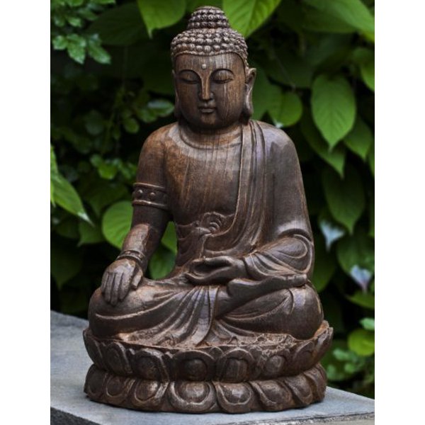 OR-162 Antique Lotus Buddha