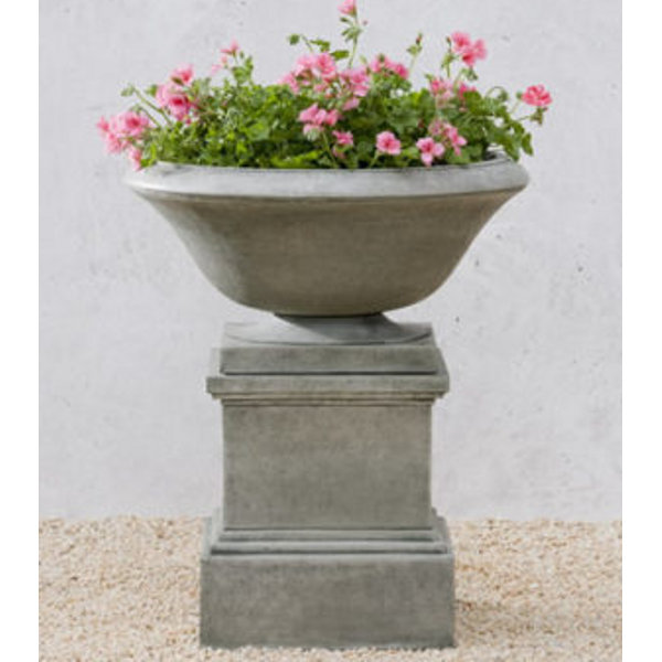 P-483 Maywood Urn on PD-175 Glenview Pedestal