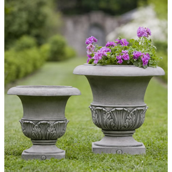 P-497A P-497B Williamsburg Acanthus Planters