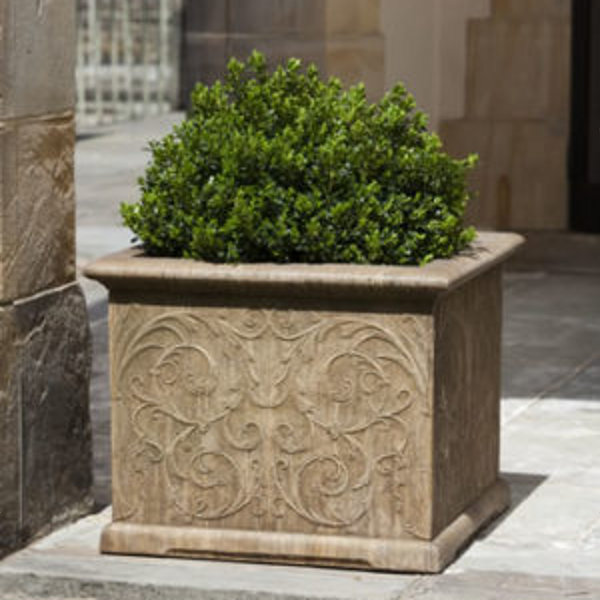 P-515 Arabesque Square Planter