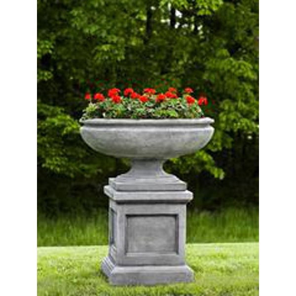 P-631 St Louis Planter on PD-197 St Louis Pedestal