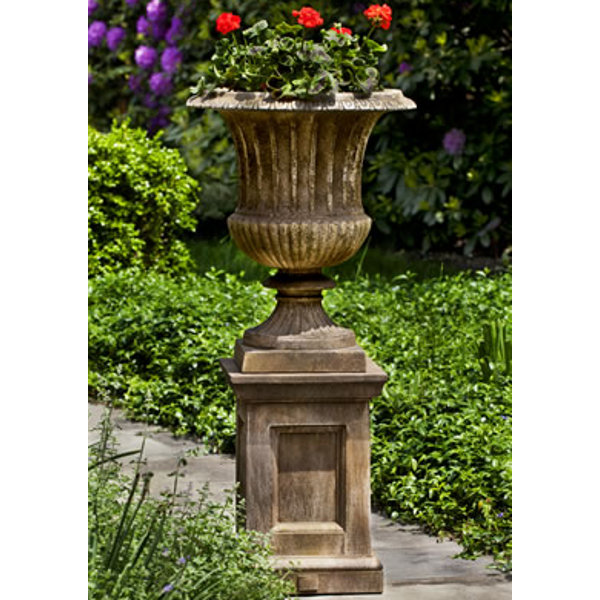 P-659 Smithsonian Classical Urn on PD-198 Barnett Pedestal