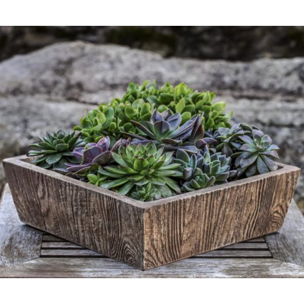 P-766 Barn Board Tapered Planter