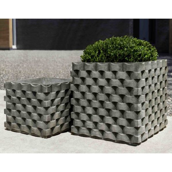 P-784 P-785 M Weave Square Planters