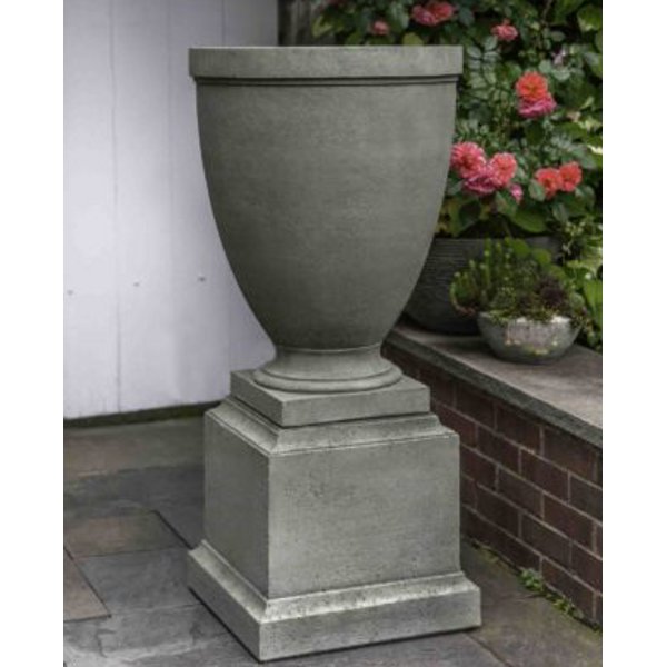 P-788 Capitol Hill Urn on PD-224 Rustic Pedestal