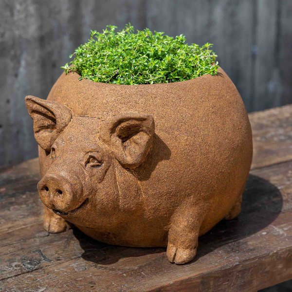 P-817 Roly Poly Pig Planter