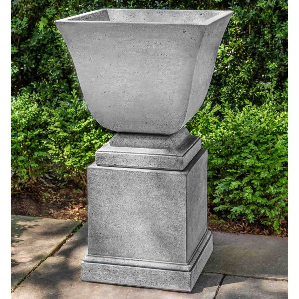 P-830 Shelbourne Urn-Large on PD-228 Shelbourne Pedestal