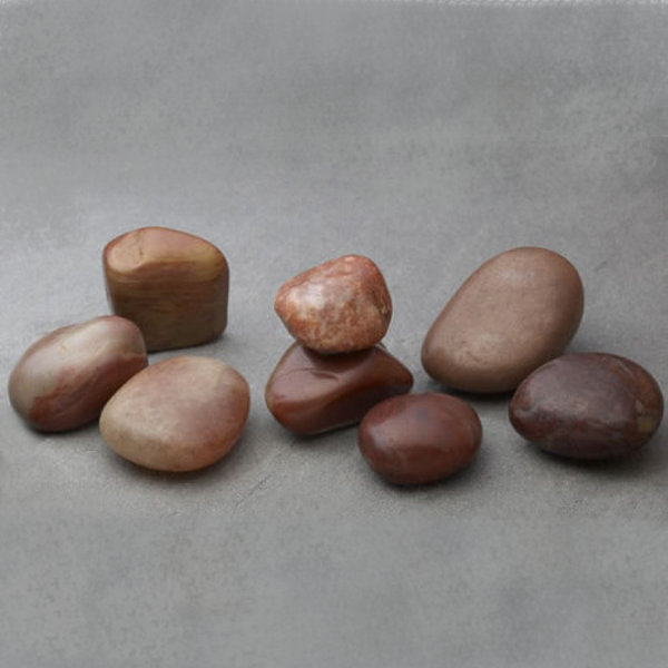 Pebbles - Red Polished