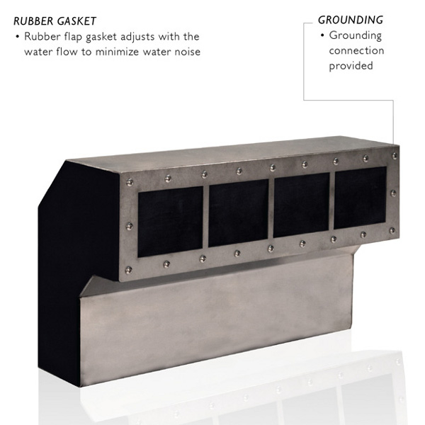 Stainless Steel In Wall Skimmer (S6)