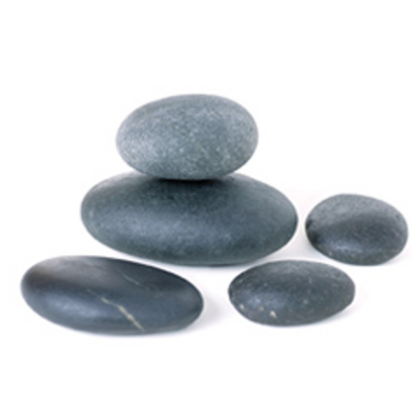 Pebbles - Signature Semi Polished Slate Black