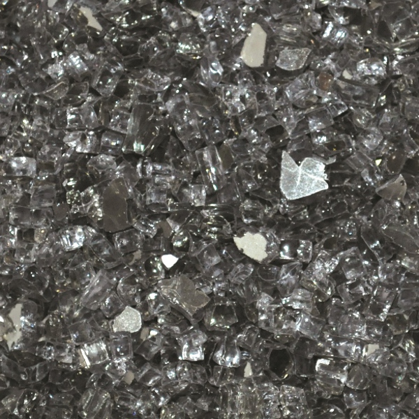 Fire-Crushed Glass-Gray Reflective