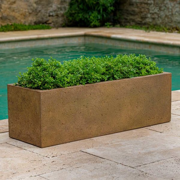 P-908 Rustic Trough Planter